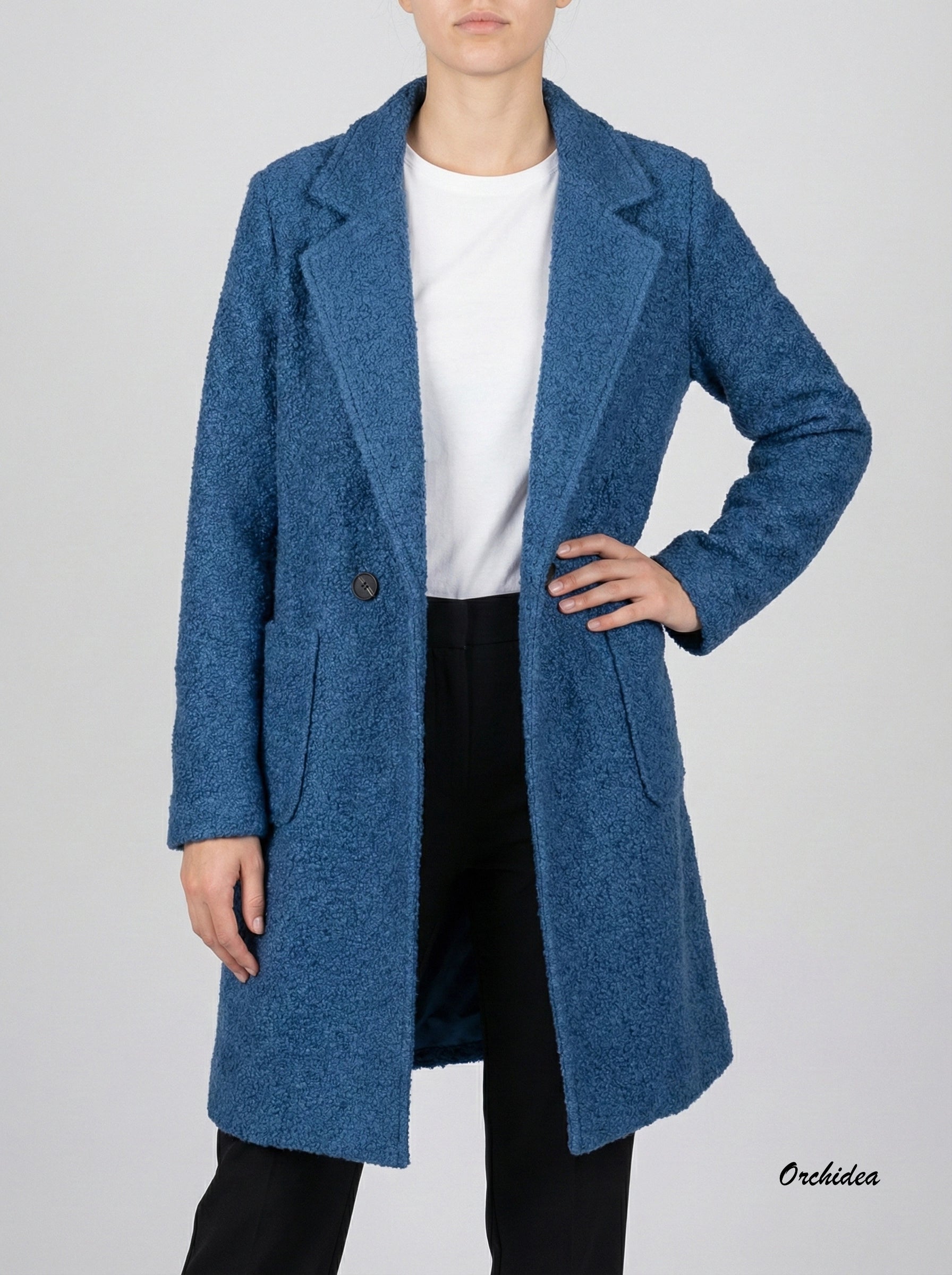 Měkoučké bouclé kabáty „Alpaka style“