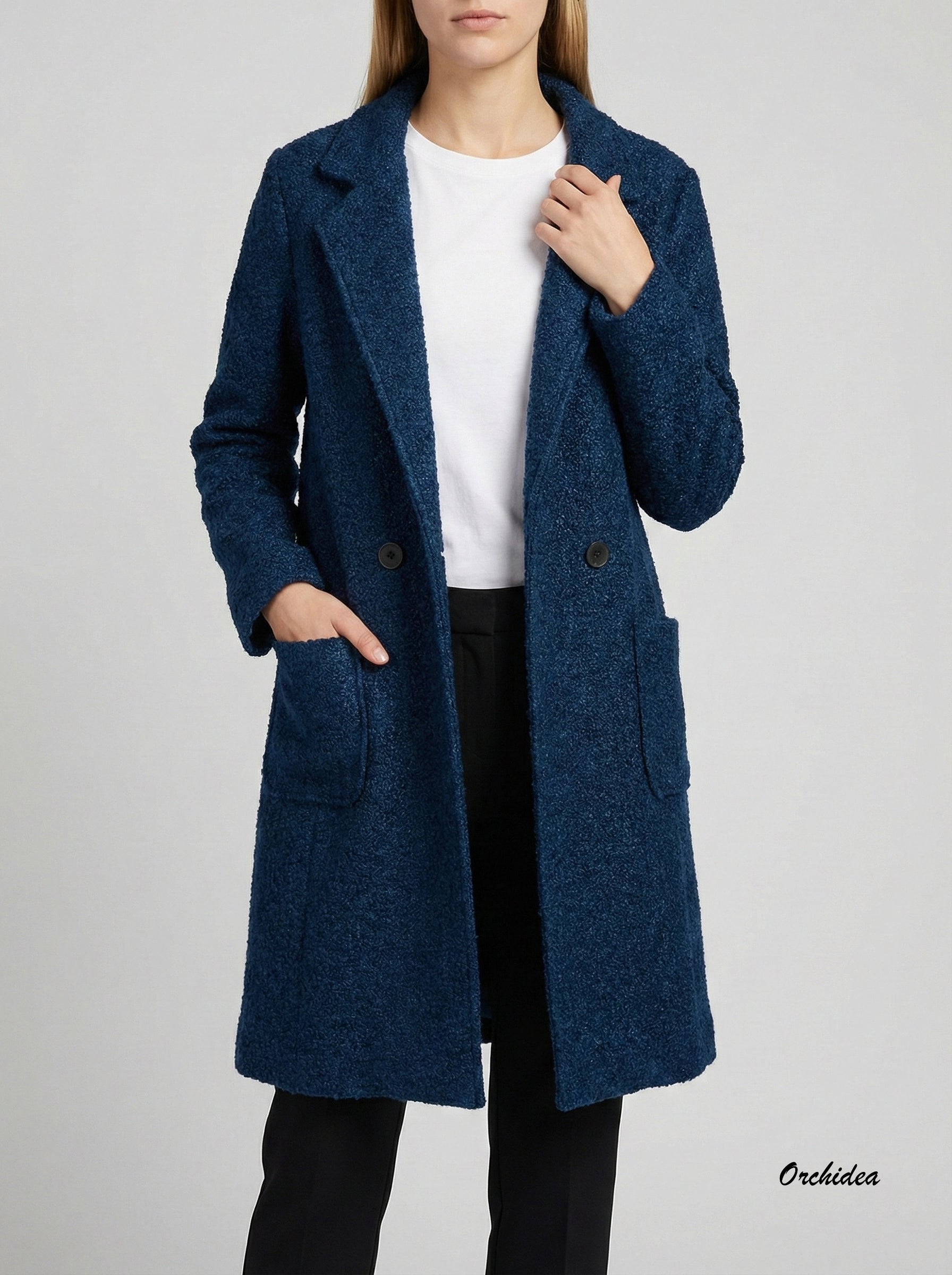 Měkoučké bouclé kabáty „Alpaka style“