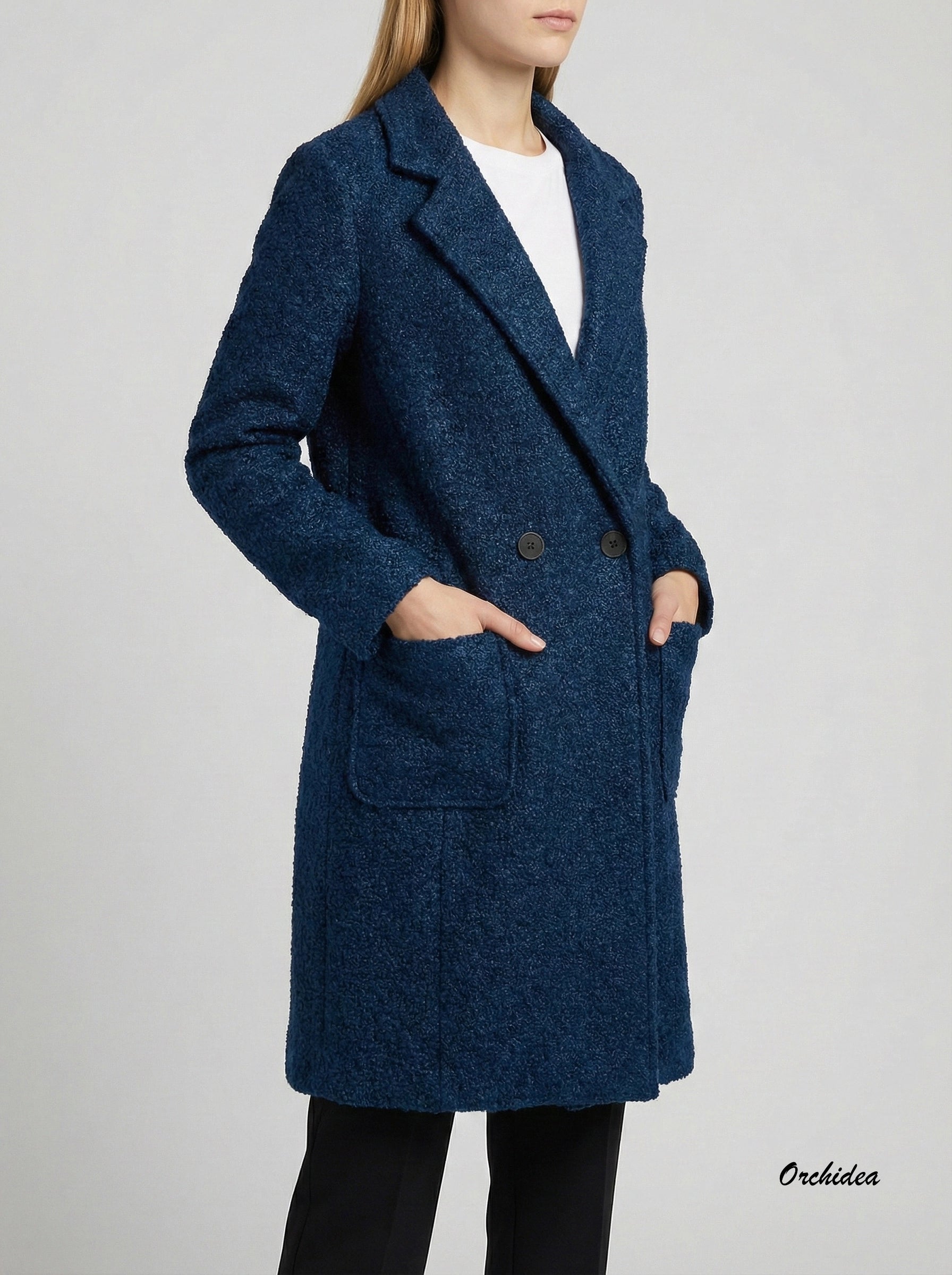 Měkoučké bouclé kabáty „Alpaka style“