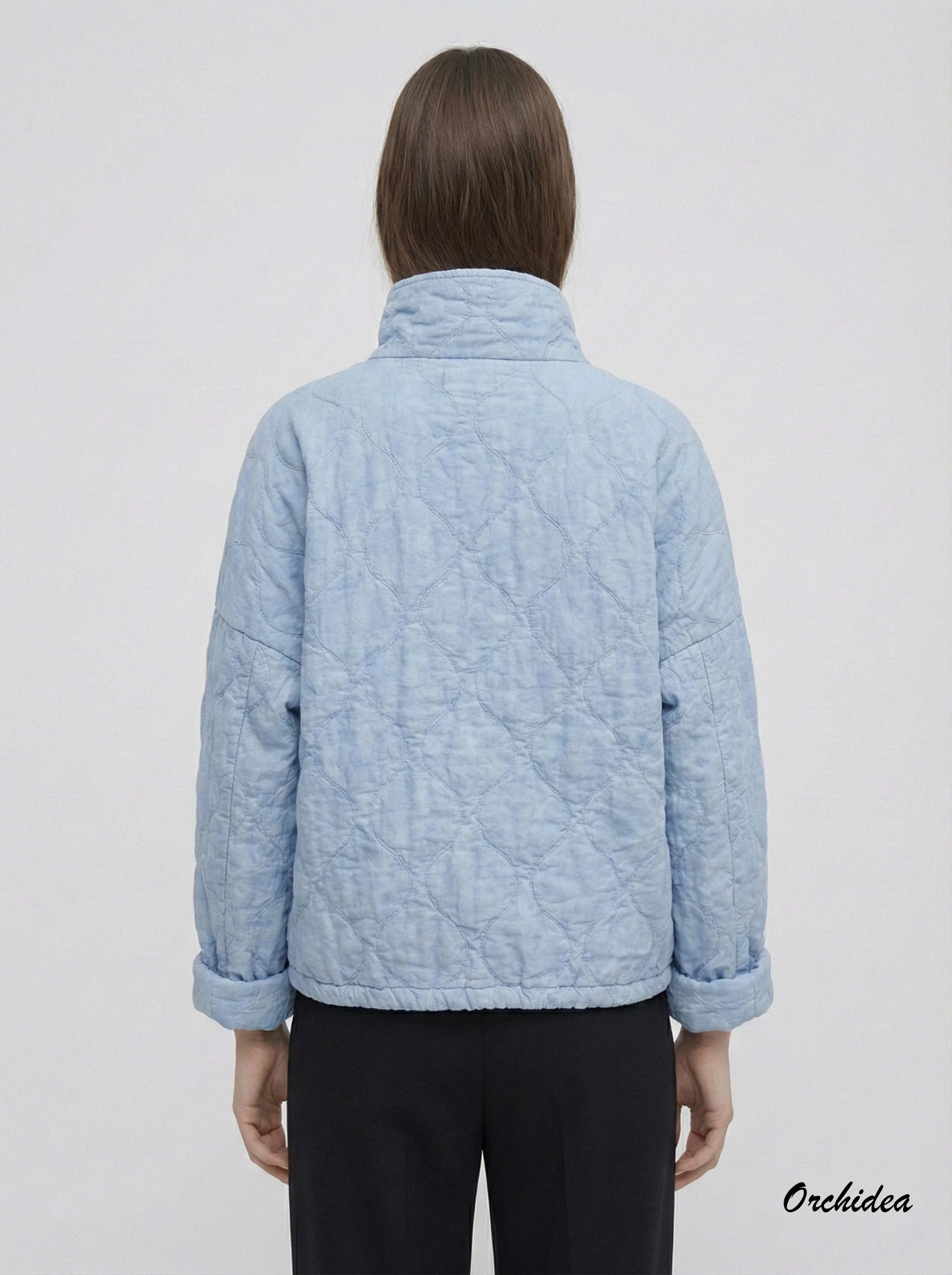 Zelená prošívaná bunda (Kopie)