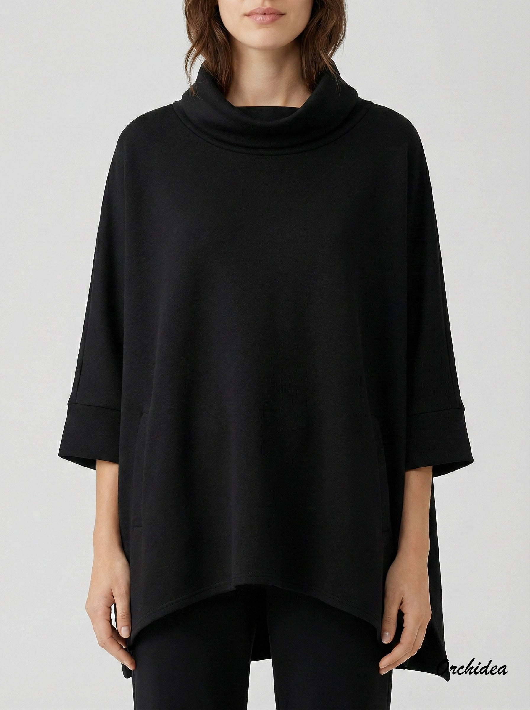 Tunika z hřejivé mikinoviny